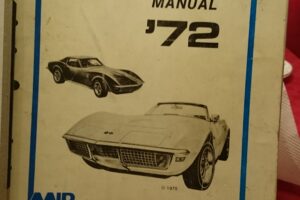 Corvette 1972 Manual
