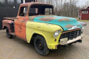 Chevrolet 3100  Shortbed  Stepside –57