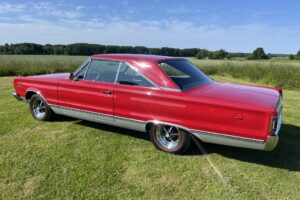 Plymouth Satellit 2d Hardtop sportcoupe. 383 / 4 vxl man. Superrenovering ! –67