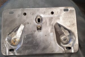 Nummerskyltsplåt ford 58