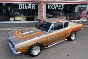 Plymouth Barracuda. 500 CID / 727 Aut. PS. PB. Renoverad old school ! –69
