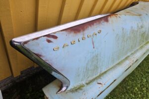 Bakskärmar -58 Cadillac 4dr extended deck