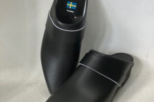 Myggjagar trätofflor