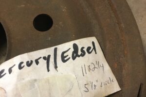 Edsel 1958 Nos Bakre bromstrumma