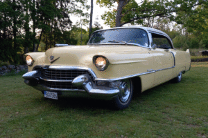 Cadillac 2 dr coupe –55