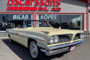 Pontiac Bonneville Convertible, Tripower, Bucket seat –61