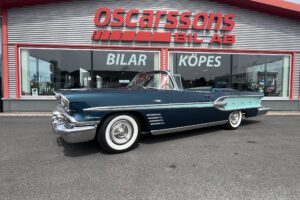 Pontiac Parisienne Convertible -58. 348 BB / Tripower. Endast 759 tillverkade ! –58