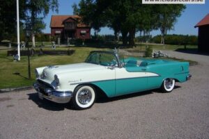 Oldsmobile 98 starfire cab –55