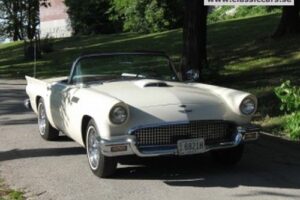 Ford T-bird sv-såld –57