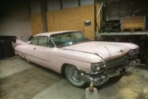 Cadillac 2 dr coupe –59