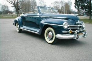 Plymouth Special de luxe convertible –48