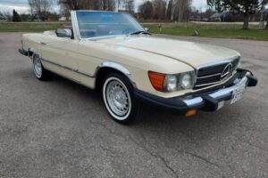 Mercedes Benz 380 sl  convertible –81