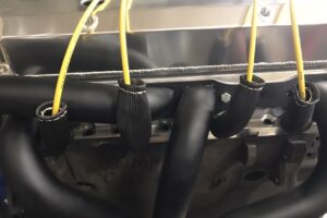 Värmeskydd tändkablar titanium