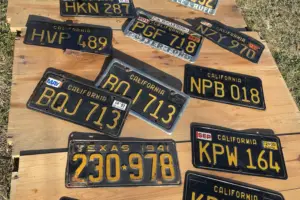 California black plates