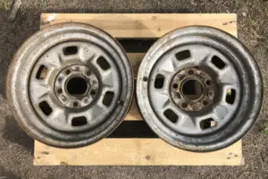 GM Chevrolet Rally Wheels fälgar 14tum