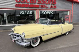 Cadillac Convertible. V8. Aut. PS. PB. Ekerhjul. Mycket fin svensk renovering. –53
